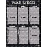 Szkolne artykuły papiernicze - Henry Plan lekcji z tabliczką mnożenia A4 Karbon - miniaturka - grafika 1