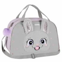 Starpak Torba na ramię Królik liliowy - Torby szkolne - miniaturka - grafika 1