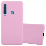 Etui i futerały do telefonów - Pokrowiec Do Samsung Galaxy A9 2018 Etui w CANDY RÓŻOWY TPU Silikon Obudowa Case Cover Ochronny Plecki Cadorabo - miniaturka - grafika 1