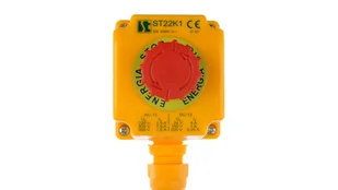 Spamel Kaseta z przyciskiem bezpieczeństwa przez obrót 1Z 1R IP65 ST22K1\08-1 ST22K1\08-1 - Inne akcesoria elektryczne - miniaturka - grafika 1