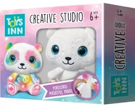 Zabawki kreatywne - STNUX, Creative Studio Panda maskotka, zestaw do kolorowania - miniaturka - grafika 1