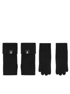 Rękawiczki - Patrizia Pepe Rękawiczki Damskie 2F0108/K9O3A-K103 Czarny - miniaturka - grafika 1