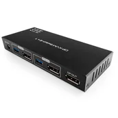Przełączniki KVM - Switch KVM USB + DP Spacetronik SPD-KVM23 8K 60Hz - miniaturka - grafika 1