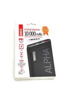 Powerbanki - EMOS powerbank AlphaQ 10 10 000 mAh 1613052400 czarny - miniaturka - grafika 1