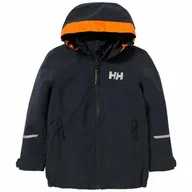 Kurtki i płaszcze dla dziewczynek - Kurtka przeciwdeszczowa dziecięca Helly Hansen Shelter Jacket 2.0 - miniaturka - grafika 1