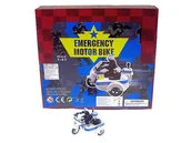 Samochody i pojazdy dla dzieci - Hipo Motor policja z dźwiękiem p12 - miniaturka - grafika 1