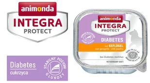 Animonda Integra Protect Diabetes dla kota z drobiem tacka 100g - Mokra karma dla kotów - miniaturka - grafika 2