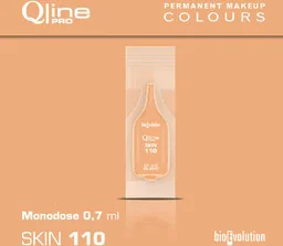 Jednorazowy pigment korektor do makijażu permanentnego Bioevolution Skin 110 Qline Pro 0,7ml monodose - Pozostałe akcesoria kosmetyczne - miniaturka - grafika 1