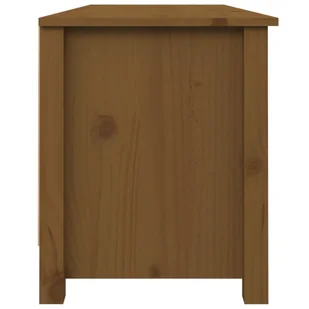Lumarko Szafka na buty, miodowy brąz, 110x38x45,5 cm, drewno sosnowe - Szafki na buty - miniaturka - grafika 5