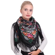 Moda i Uroda OUTLET - Chusta Folk Highland Czarny - miniaturka - grafika 1