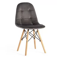 Krzesła - KRZESŁO TAPICEROWANE SZARE DC-5006 #14 - miniaturka - grafika 1