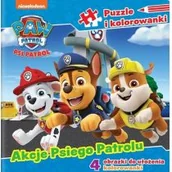 Baśnie, bajki, legendy - Media Service Zawada Psi Patrol Puzzle i kolorowanki Akcje Psiego Patrolu - miniaturka - grafika 1