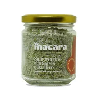 Sól - Sycylijska sól morska z szałwią i bazylią, 300 g / Macara - miniaturka - grafika 1