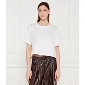 Koszulki i topy damskie - Michael Kors T-shirt | Cropped Fit - miniaturka - grafika 1