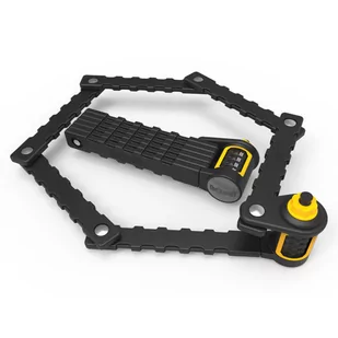Zapięcie Rowerowe Onguard Link Plate Lock K9 Combo Składane 8116C - 69Cm - Szyfr - Zabezpieczenia do roweru - miniaturka - grafika 1