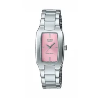 Zegarki damskie - Zegarek Casio Classic  LTP-1165PA-4CEF Srebrny - miniaturka - grafika 1