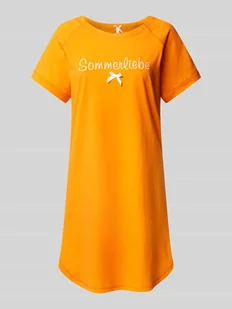 Koszula nocna z wyhaftowanym napisem model ‘Sommerliebe’ - Bielizna nocna - miniaturka - grafika 1