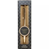 Długopisy - Długopis prezentowy z napisem Najlepsza Babcia - miniaturka - grafika 1