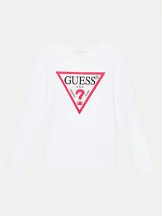 Guess Bluzka J2YI50 K6YW1 Biały Regular Fit - Bluzki damskie - miniaturka - grafika 1