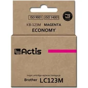 Tusze zamienniki - Actis KB-123M zamiennik Brother LC123M - miniaturka - grafika 1