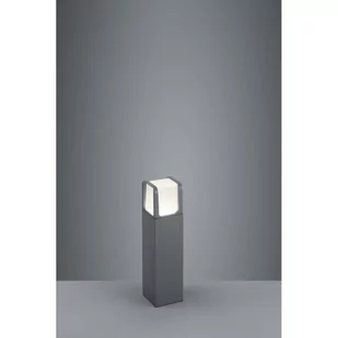 Trio Leuchten lampa zewnętrzna lampa ścienna, aluminium, zintegrowane, 6 W, antracyt, 14.4 x 10 x 20 cm, 10  x  10  x  40 cm 522160142 Ebro - Lampy ogrodowe - miniaturka - grafika 1