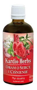 INWENT HERBS INWENT HERBS Kardio Herbs Plus Dbam o serce i ciśnienie 100ml - Zdrowa żywność - miniaturka - grafika 2