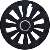 Kołpaki samochodowe - Kolpaki 14" SKY Czarne MAT - miniaturka - grafika 1