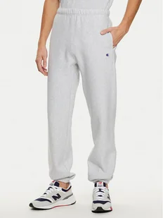 Champion Spodnie dresowe 220709 Szary Relaxed Fit - Spodnie sportowe męskie - miniaturka - grafika 1