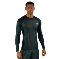 Kimona, stroje i obuwie - Venum Rashguard Długi Rękaw Technical 3.0 Forest Green - miniaturka - grafika 1