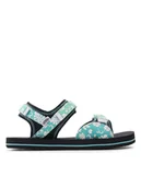 Buty dla dziewczynek - Vans Sandały Tri-Lock VN0A54FJBMV1 Zielony - miniaturka - grafika 1