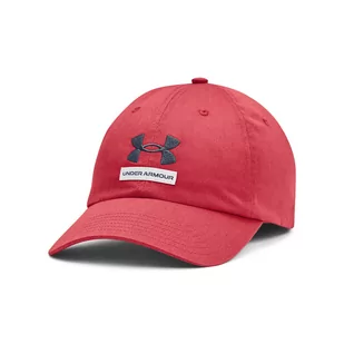 Under Armour, Czapka z daszkiem Branded Hat, 1369783-638, Czerwona, Unisex - Czapki damskie - miniaturka - grafika 1