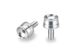 Puig 21626P Przeciwwagi Kierownica Model Speed Srebrny - Części motocyklowe - miniaturka - grafika 1