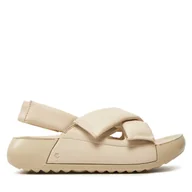 Sandały damskie - Sandały ECCO Cozmo Pf W 20665301378 Beżowy - miniaturka - grafika 1