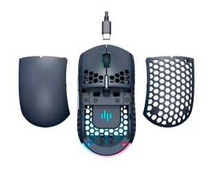 Dark Project ME4 Wireless RGB ciemnoniebieska - Myszki - miniaturka - grafika 6