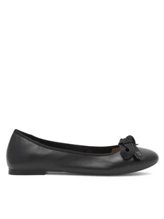 Gino Rossi Baleriny COZY-HS001-1-2 Czarny - Baleriny - miniaturka - grafika 1