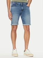 Spodenki męskie - Tommy Jeans Szorty jeansowe Ronnie DM0DM20961 Niebieski Slim Fit - miniaturka - grafika 1