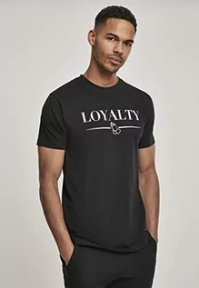 Koszulki męskie - Mister Tee Męski T-shirt Loyalty czarny czarny XS - grafika 1