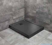 Brodziki prysznicowe - Radaway Doros F Compact Stone brodzik 160x90 czarny SDRFP1690-05-54S - miniaturka - grafika 1