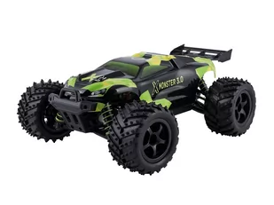 Overmax Samochód zdalnie sterowany Overmax  X-MONSTER RC 45km/h Duże rozmiary samochodu - Zasięg 100 metrów - Zawrotna prędkość 45km/h - Zabawki zdalnie sterowane - miniaturka - grafika 1