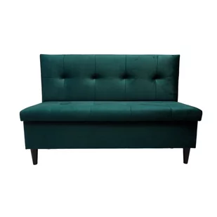 Pufa z oparciem i schowkiem przeszycia 120cm  h-81/86 różne kolory - Pufy i podnóżki - miniaturka - grafika 1