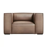 Sofy i kanapy - Jasnobrązowy skórzany fotel Madame – Windsor & Co Sofas - miniaturka - grafika 1
