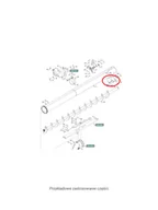 Części i akcesoria do maszyn rolniczych - NEW HOLLAND CASE Osłona rury wysypu CNH 84469454 - miniaturka - grafika 1