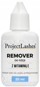 Sztuczne rzęsy i akcesoria - Project Lashes, Remover Do Rzęs, Z Witaminą E, Projectlashes, 20 ml - miniaturka - grafika 1