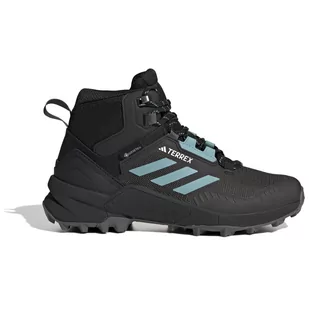 Damskie buty turystyczne Adidas Terrex Swift R3 Mid Gtx W Rozmiar butów (UE): 37 1/3 / Kolor: czarny - Buty trekkingowe damskie - miniaturka - grafika 1