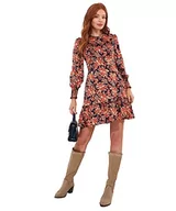 Sukienki - Joe Browns Damska jesienna sukienka mini z kwiatowym wzorem, wielokolorowa, 10, multi, 36 - miniaturka - grafika 1
