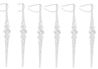 Bombki - BOMBKI NA CHOINKĘ STROIK SOPLE AKRYLOWE 6SZT - miniaturka - grafika 1