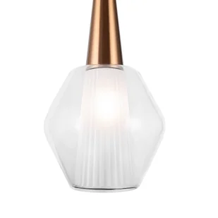 Lampa wisząca na jedną żarówkę, mały gwint P003PL-01G z serii COPITA - Lampy sufitowe - miniaturka - grafika 2