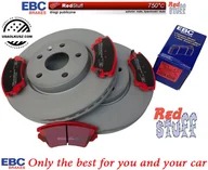 Tarcze hamulcowe - Przednie CERAMICZNE klocki Red Stuff + tarcze hamulcowe 321mm EBC seria Premium Chevrolet Camaro 3,6 V6 -2015 - miniaturka - grafika 1
