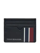 Etui na dokumenty i karty - Tommy Hilfiger Etui na karty kredytowe Th Corp Cc Holder AM0AM12780 Granatowy - miniaturka - grafika 1