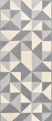 Dywany - Chodnik Canvas TRÓJKĄTY szary - miniaturka - grafika 1